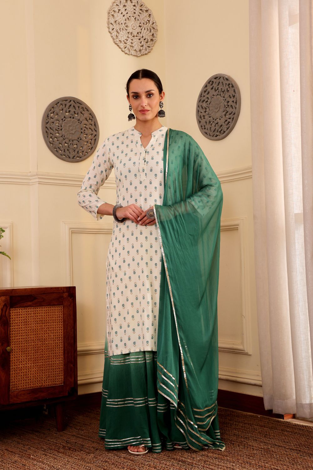 JASMINE KURTA SKIRT SET