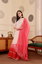 ARZU KURTA SKIRT SET
