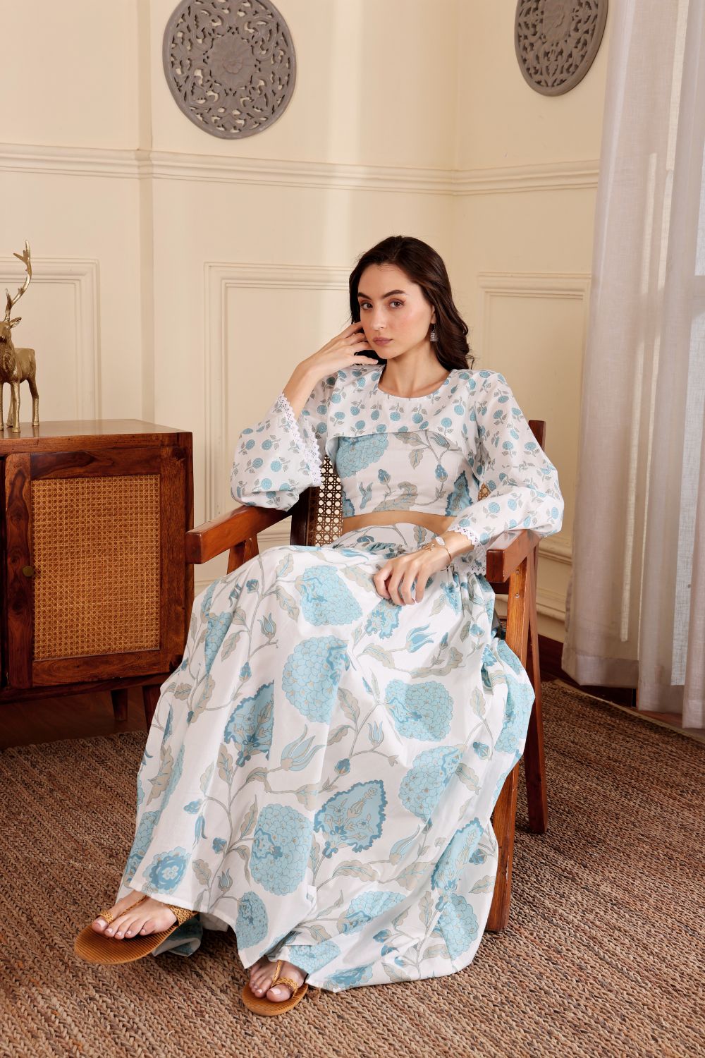 FAIZA SKIRT SET